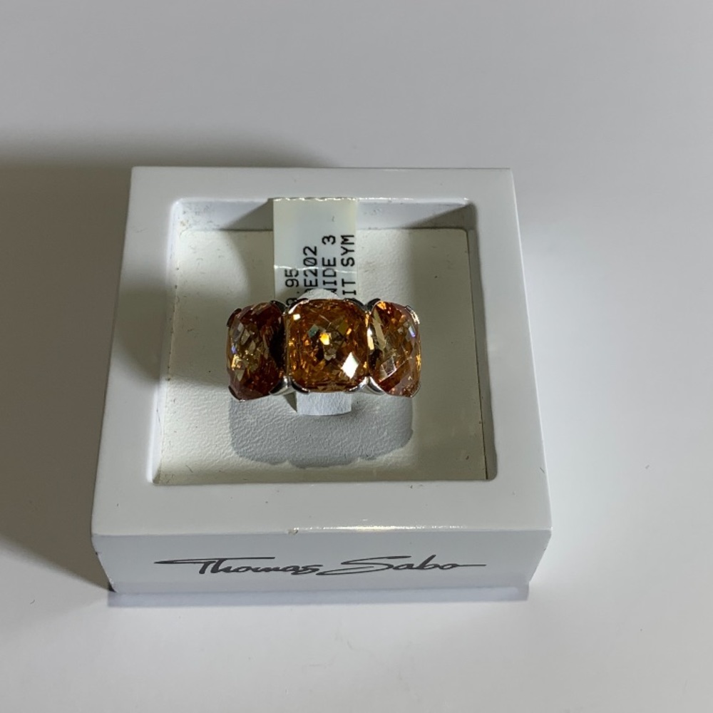 Thomas Sabo Sterling Silver with champagne stones